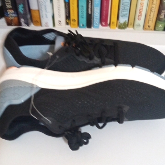 UNDER ARMOUR BLACK BLUE GRANITE HOVR SONIC 6 SNEAKERS SIZE 12 NWT - Picture 4 of 9